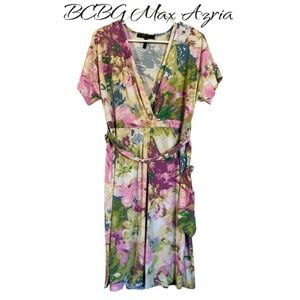 BCBG Max Azria Wrap Dress Large